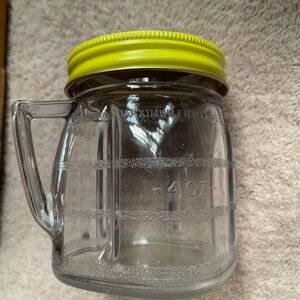 5 Vintage Osterizer Mini Blend Containers with Lids in Original Box